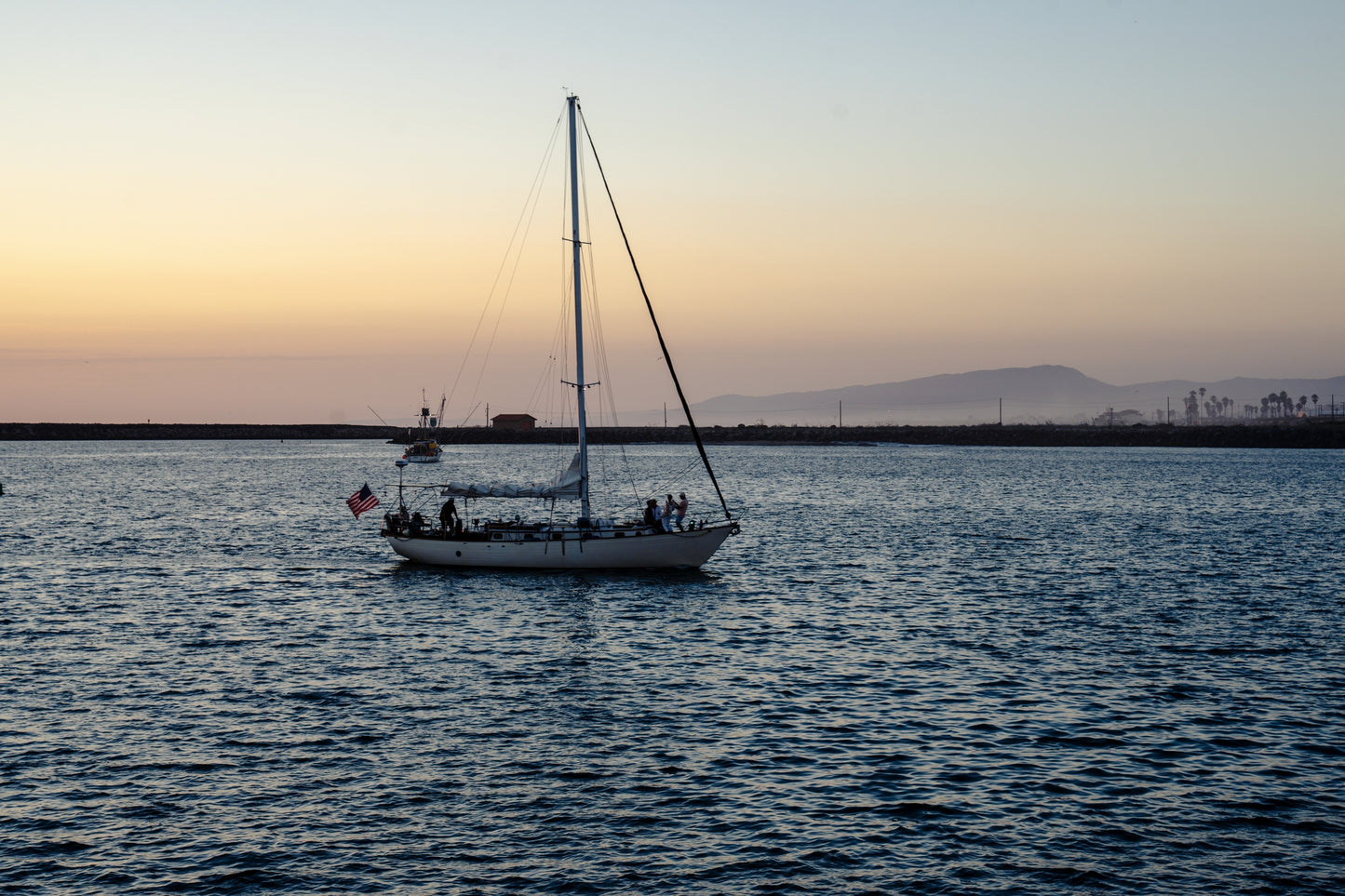 Sailboat Arrival, Oceanside, 2025