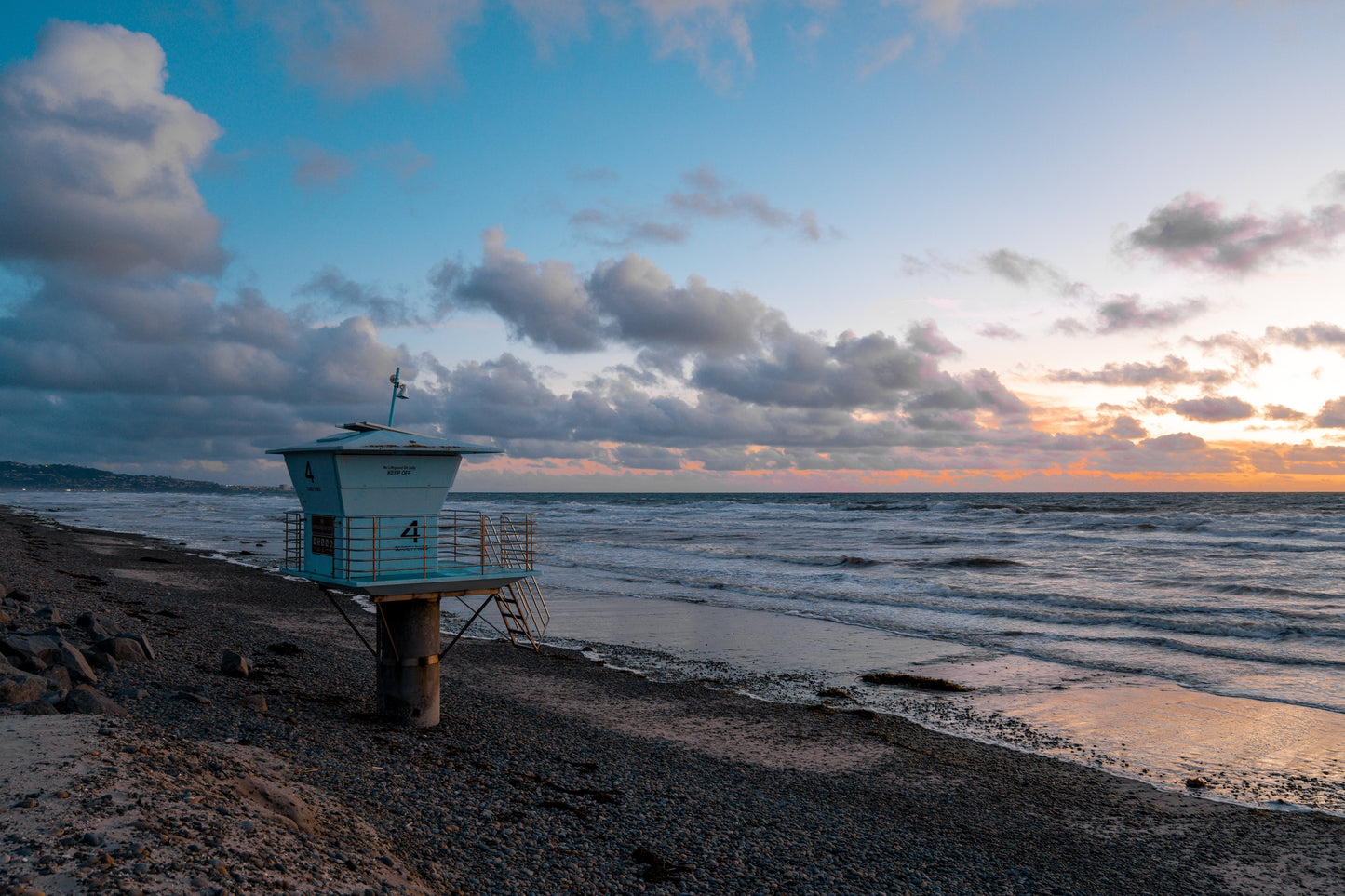Guard Tower at Sunset, Torrey Pines, 2025