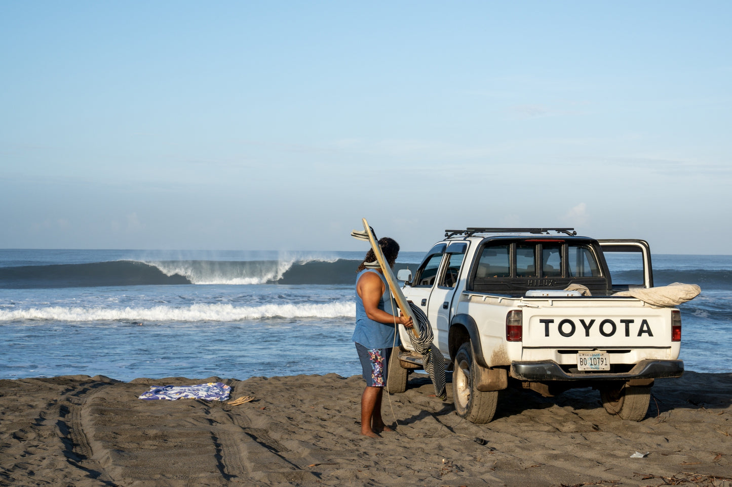 Beach Parking, Nicaragua, 2025